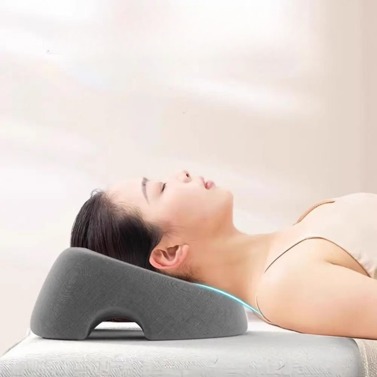 Massage-Kissen mit Gesichtsloch