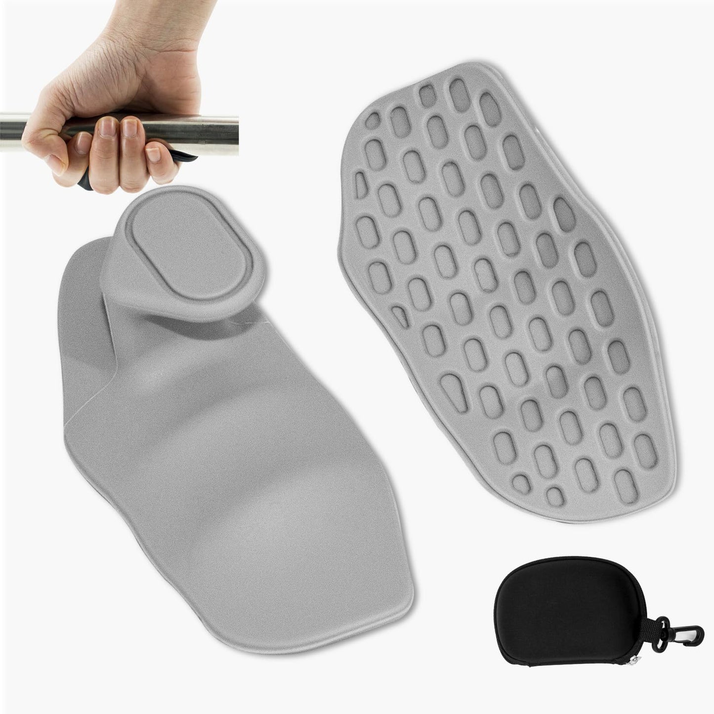 Paar Grip Pads Fitness | Rutschfeste Griffpads für Klimmzüge