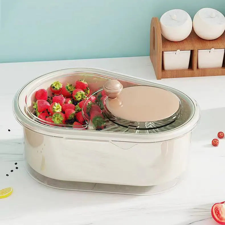 Obst- & Gemüse-Waschmaschine mit Schleuder