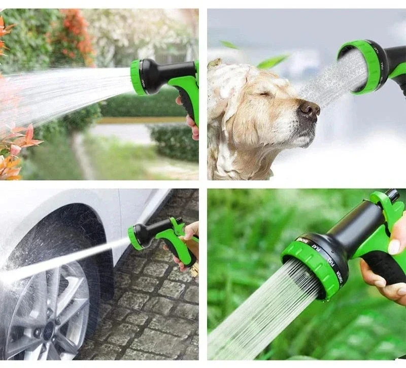Flexibler Gartenschlauch mit Metallanschluss – Hochdruck TPE-Zauberschlauch