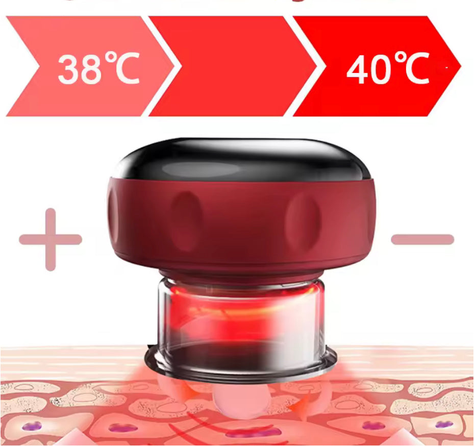 Elektrisches Schröpfgerät mit Wärme & Vibration