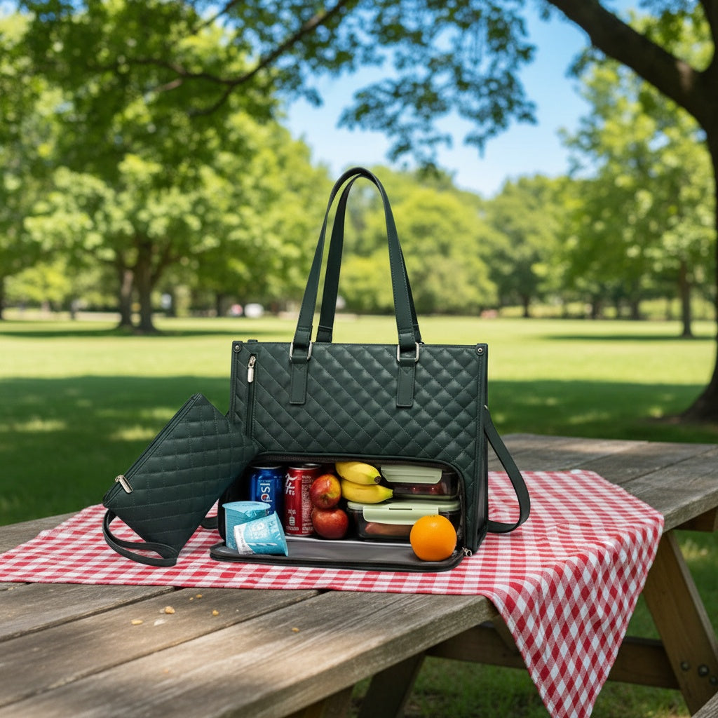 Stylische Damen Handtasche mit Kühlfach