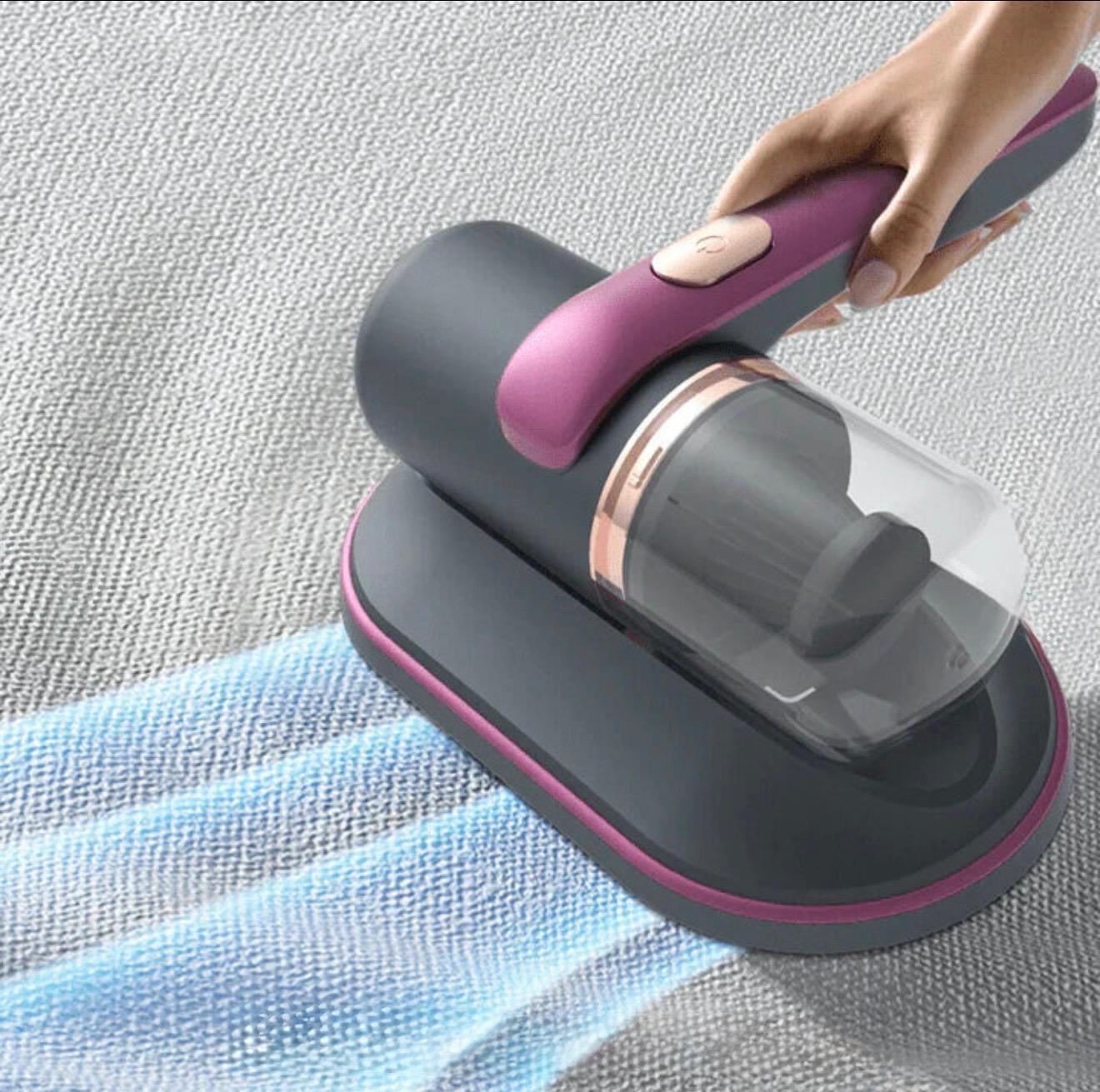 Tragbarer Hochfrequenz-Staubsauger für Matratzen & Polster | Kabellos, UV-Technologie, Tiefenreinigung gegen Milben & Allergene