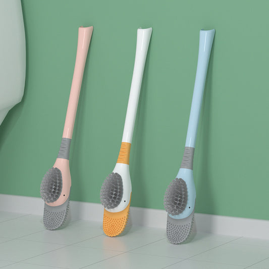Silikon-Toilettenbürste mit Entenfüßen – 360° Magic Brush für Bad & WC