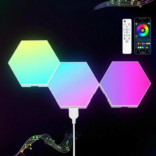 Interaktive LED-Panels RGB – Musik-Synchronisation & App-Steuerung