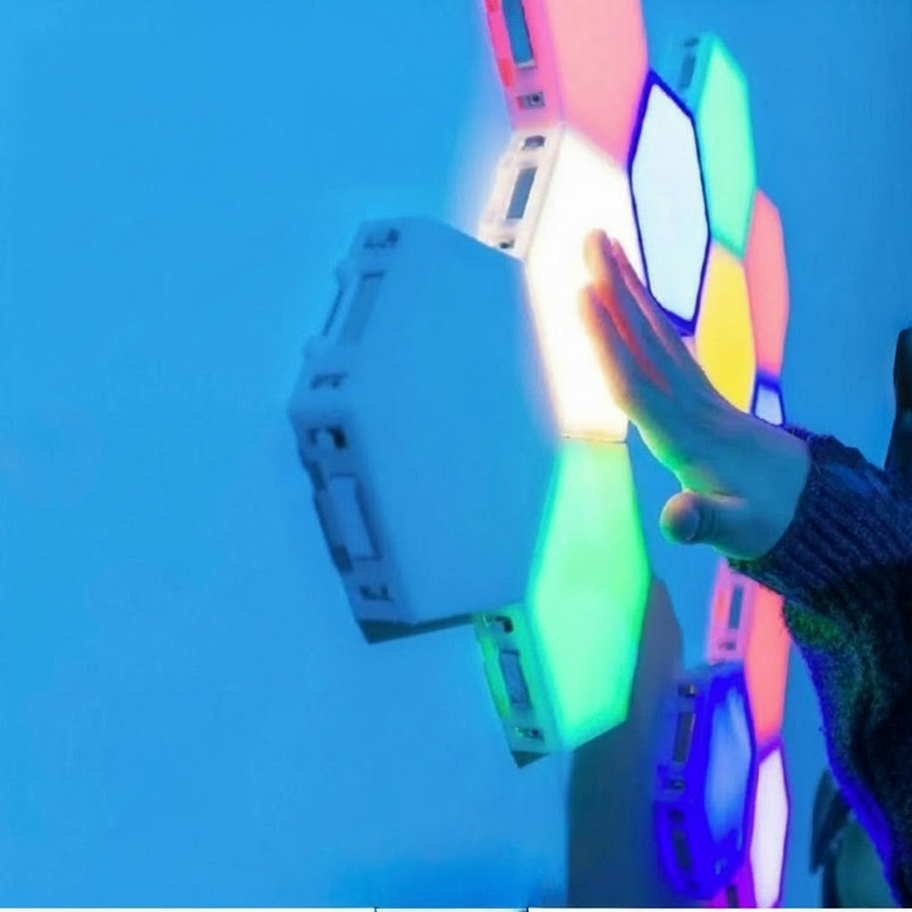 Interaktive LED-Panels RGB – Musik-Synchronisation & App-Steuerung