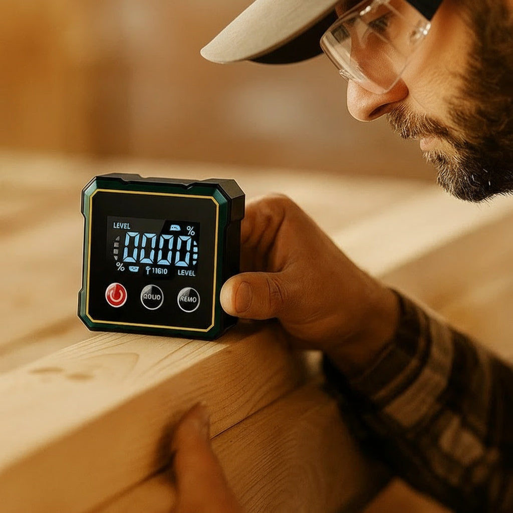 2-in-1 Digitaler Laser-Neigungsmesser