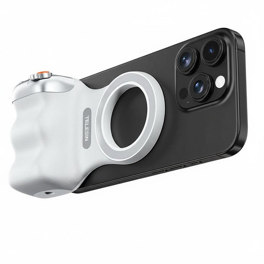 Remote Shutter & Handheld Mount für iPhone – MagSafe Kamera-Griff aus Kunststoff