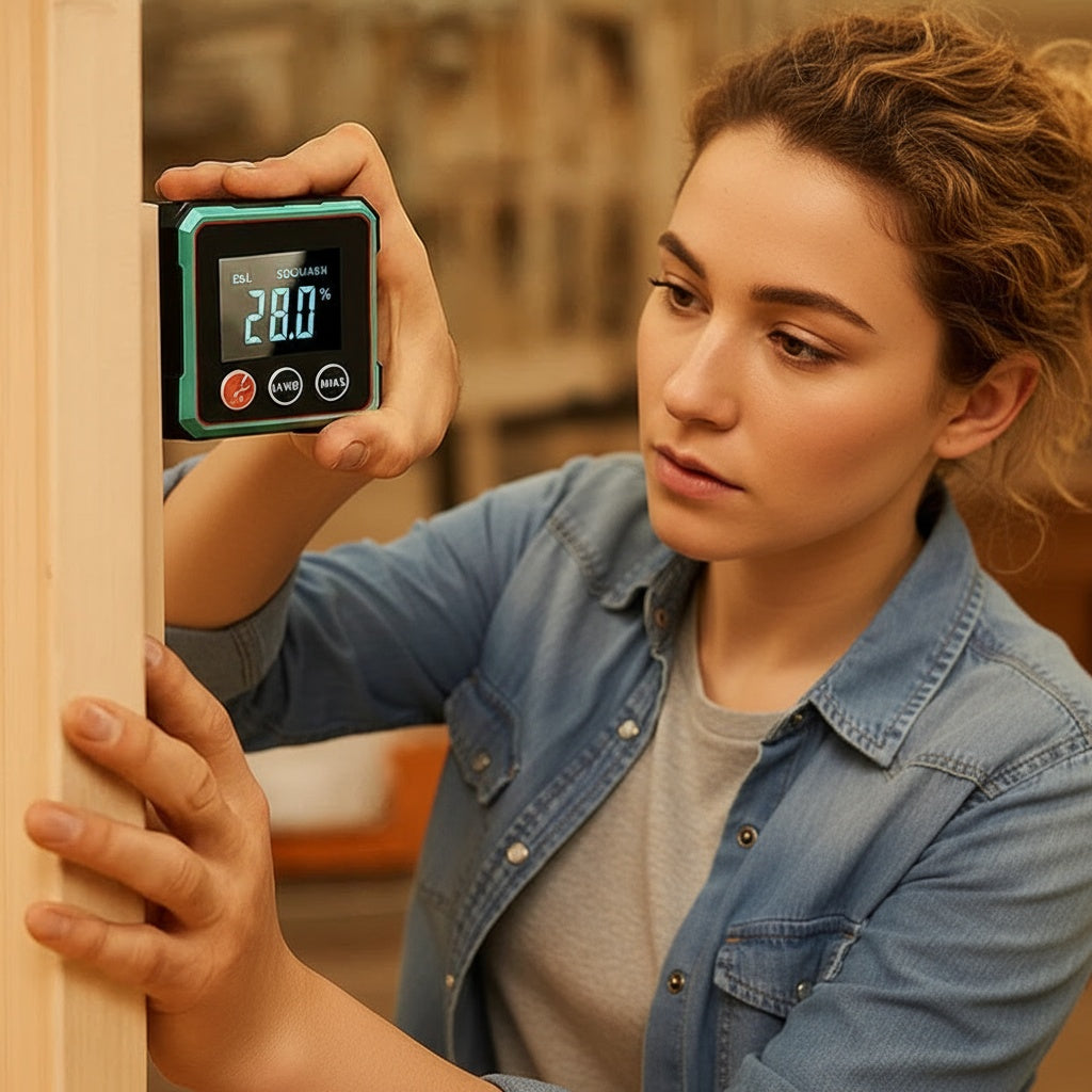 2-in-1 Digitaler Laser-Neigungsmesser