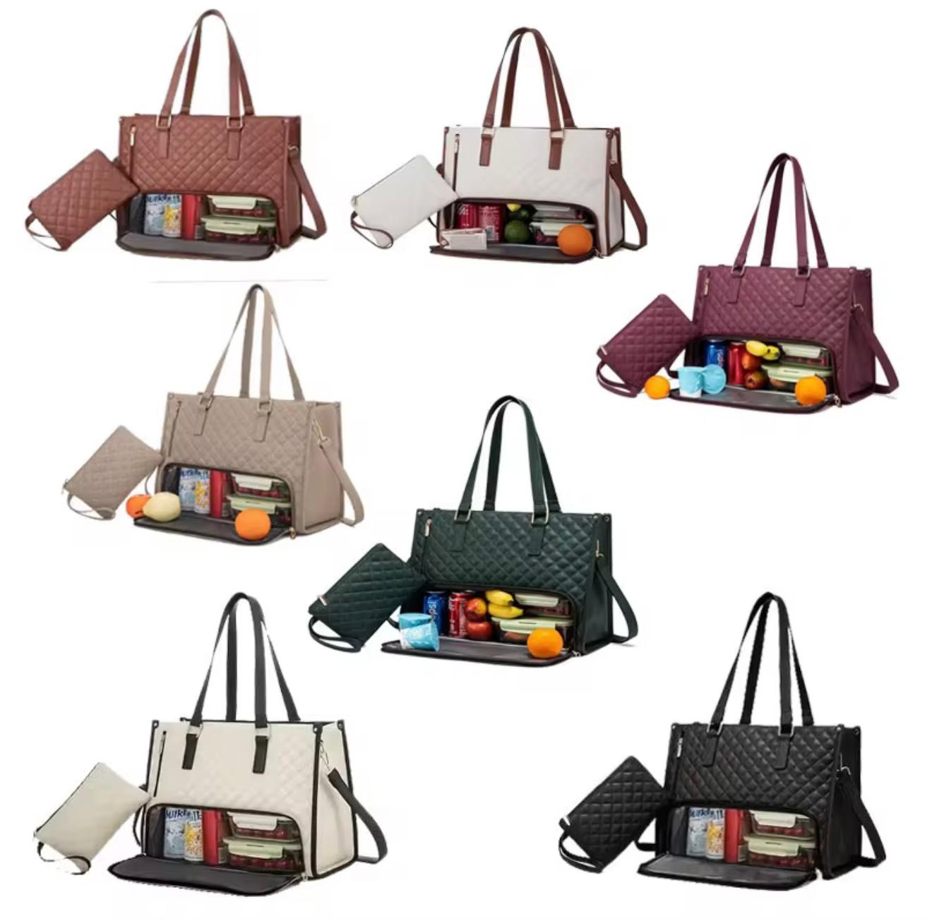 Stylische Damen Handtasche mit Kühlfach