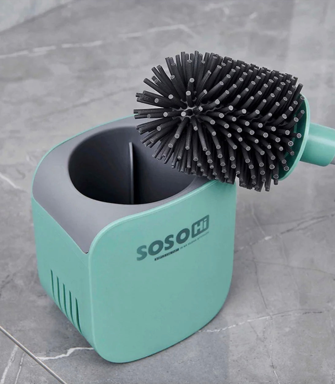 Silikon Toilettenbürste “Water Cube” von SOSOHi