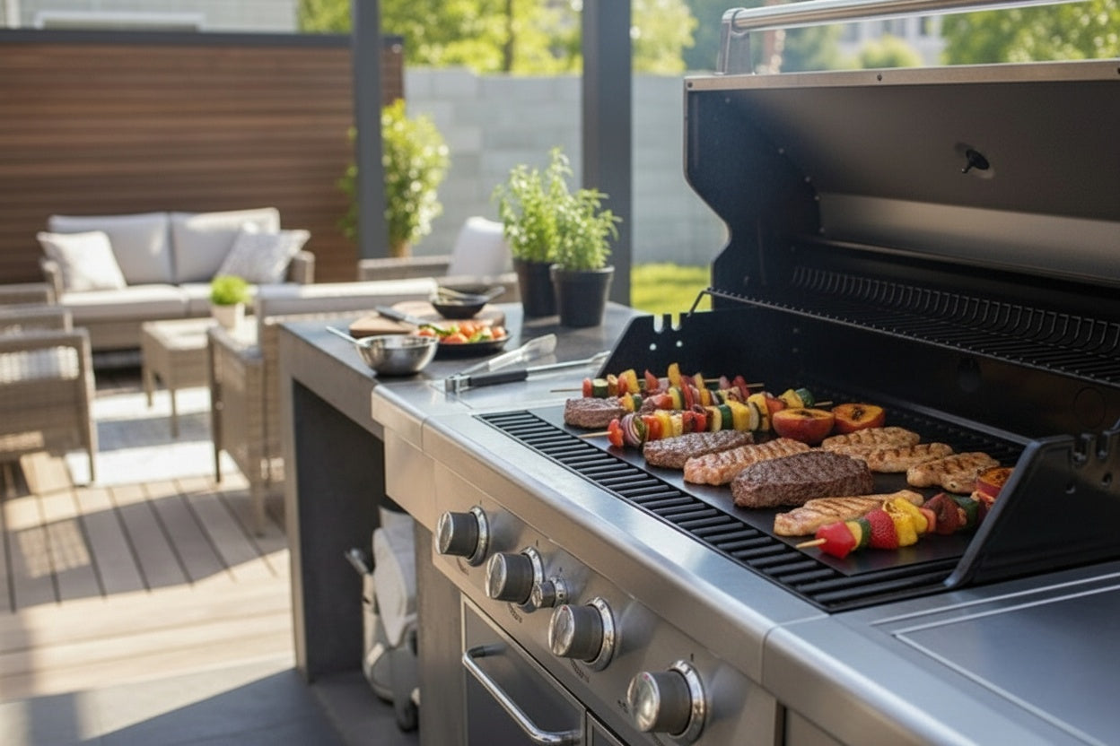 Antihaft Grill- & Backunterlagen Set (2 Stück)