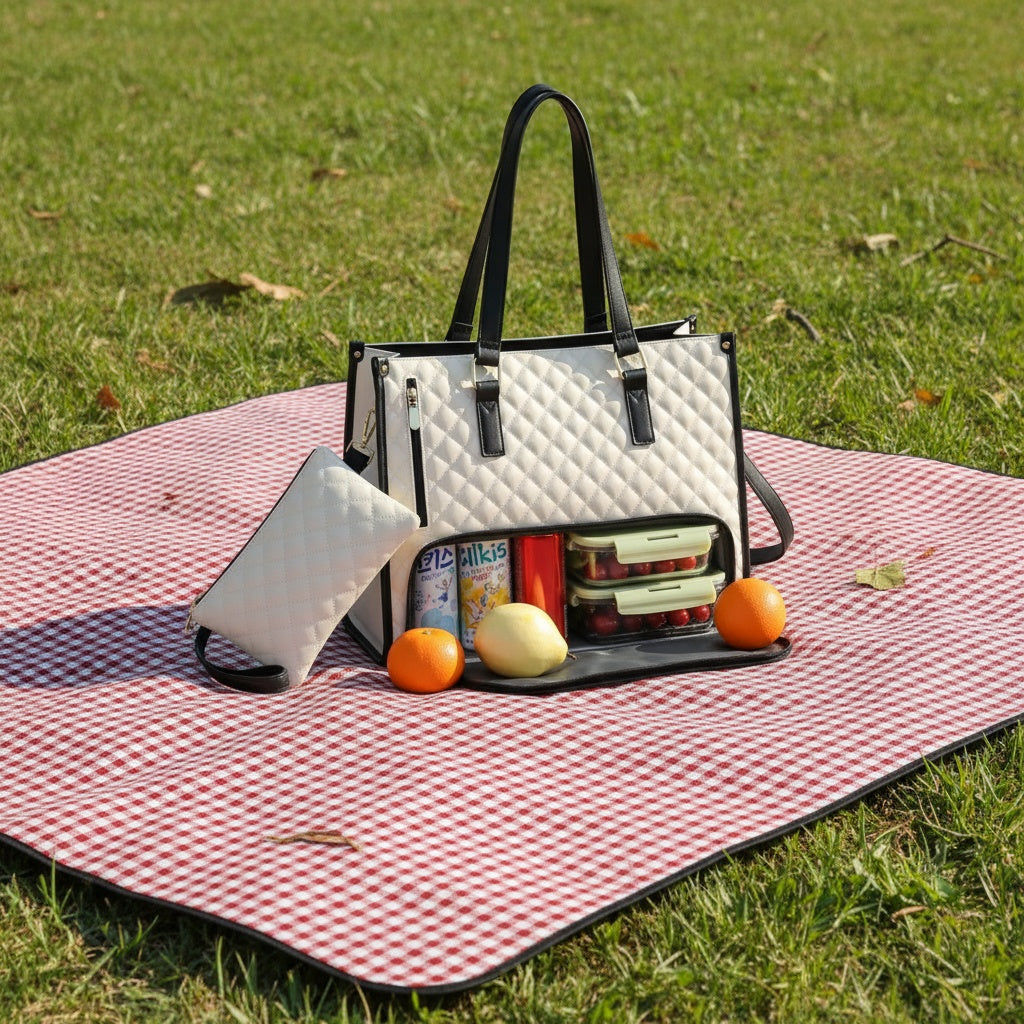 Stylische Damen Handtasche mit Kühlfach