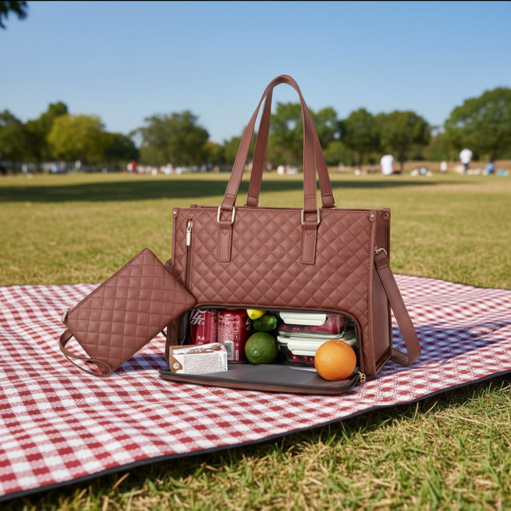 Stylische Damen Handtasche mit Kühlfach